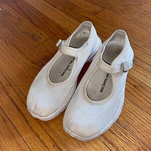Comme des garçons x salomon white Mary Janes